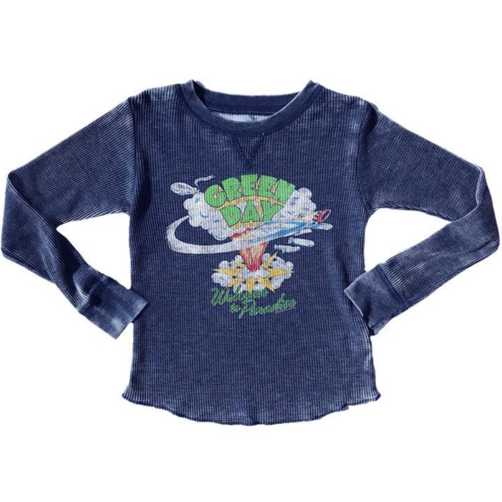 Green Day Thermal Burnout Tee